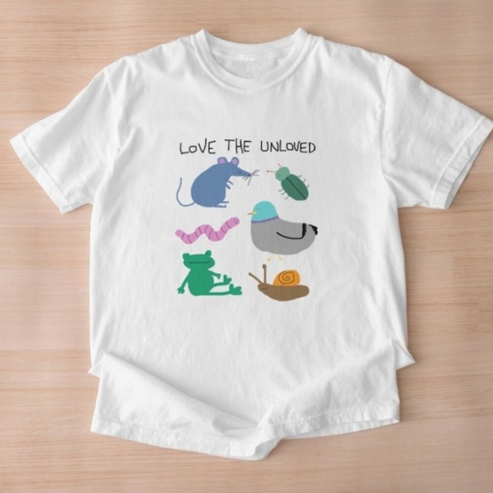 Love The Unloved Unisex T-shirt, Animal Lovers Gift Shirt - Picture 1 of 4